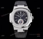 New Patek Philippe Nautilus Stainless Steel Dark Blue Dial Luxury Replica Watches (1)_th.jpg